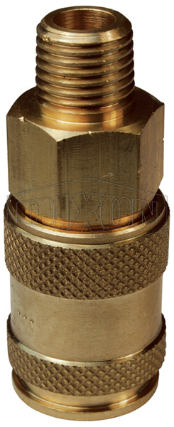 U-Series Universal Pneumatic Male Threaded Coupler